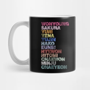 IZ*ONE Colors Mug